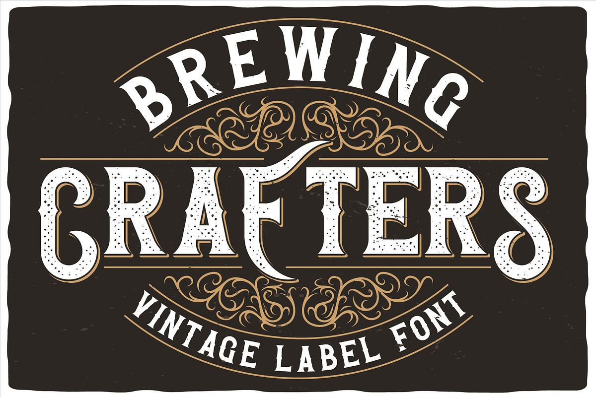 Brewing Crafters, a Symbol Font by VozzyStock (Photo 1 of 9)