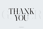 Ganer | Serif Display Typeface, a Serif Font by Mahesans Co (Thumbnail 9 of 10)