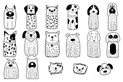 Hand drawn big bundle with animals, an Animal Illustration by Alona Savchuk (Thumbnail 16 of 21)
