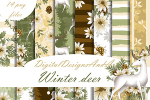 Winter Deer Papers