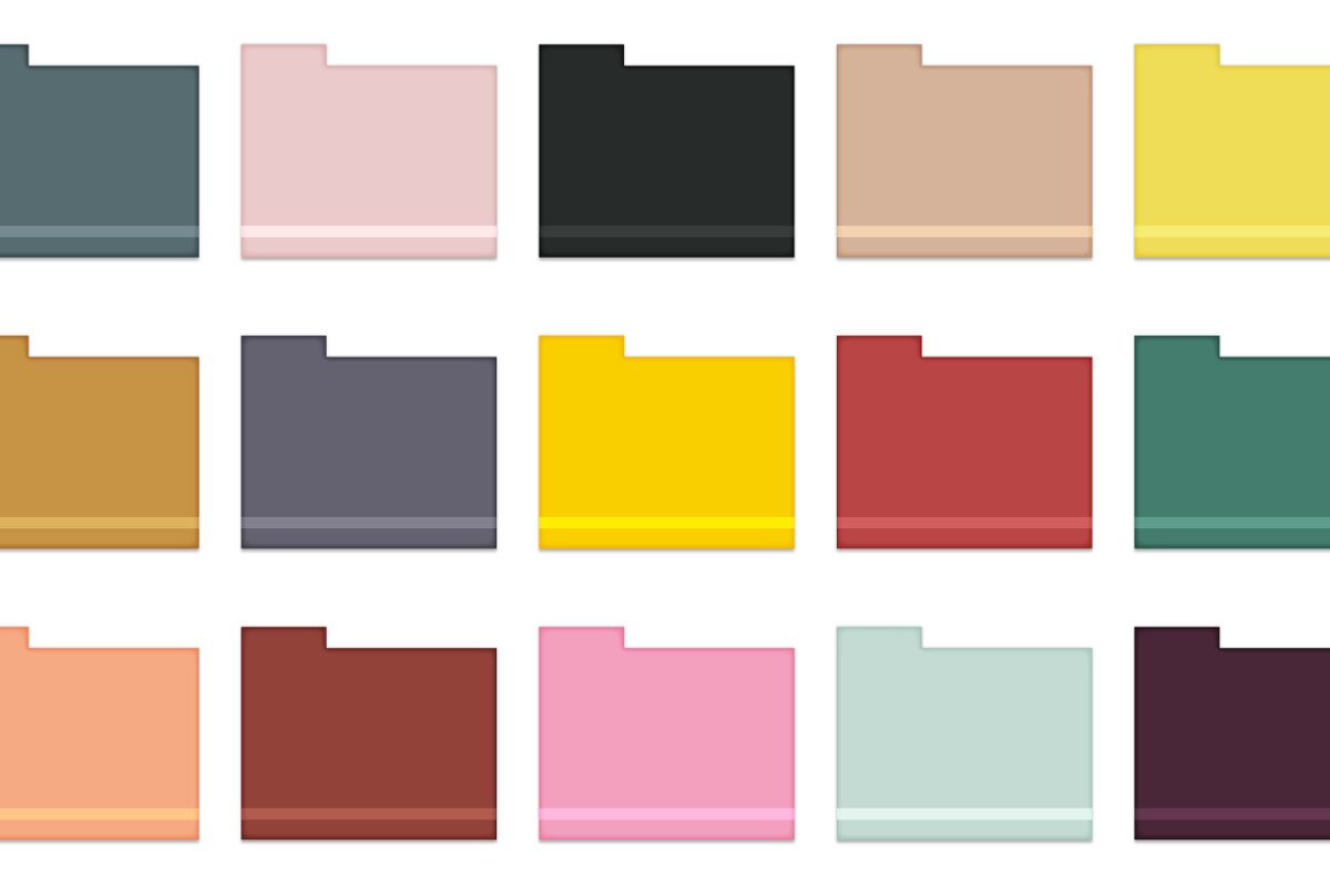 Minimalist Folder Icons Volume 2, an Icon by Marmalade Moon (Photo 3 of 3)