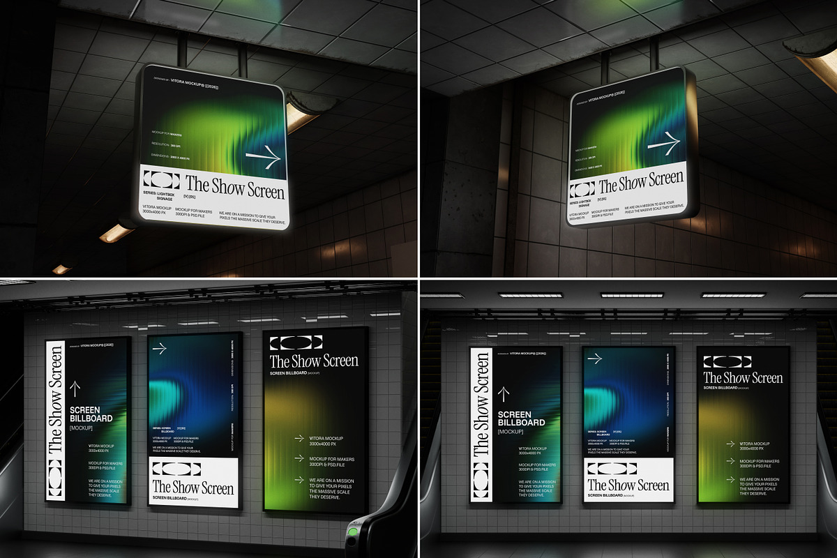 40+ Event Screen Mockup Bundle, a Mockup by Vitora Mockup (Photo 4 of 13)