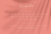 Rosbellé, a Script Font by ARSAVISUAL (Thumbnail 11 of 13)