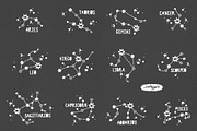 Zodiac Constellation bundle, an Illustration by Moony Рatterns (Thumbnail 8 of 10)