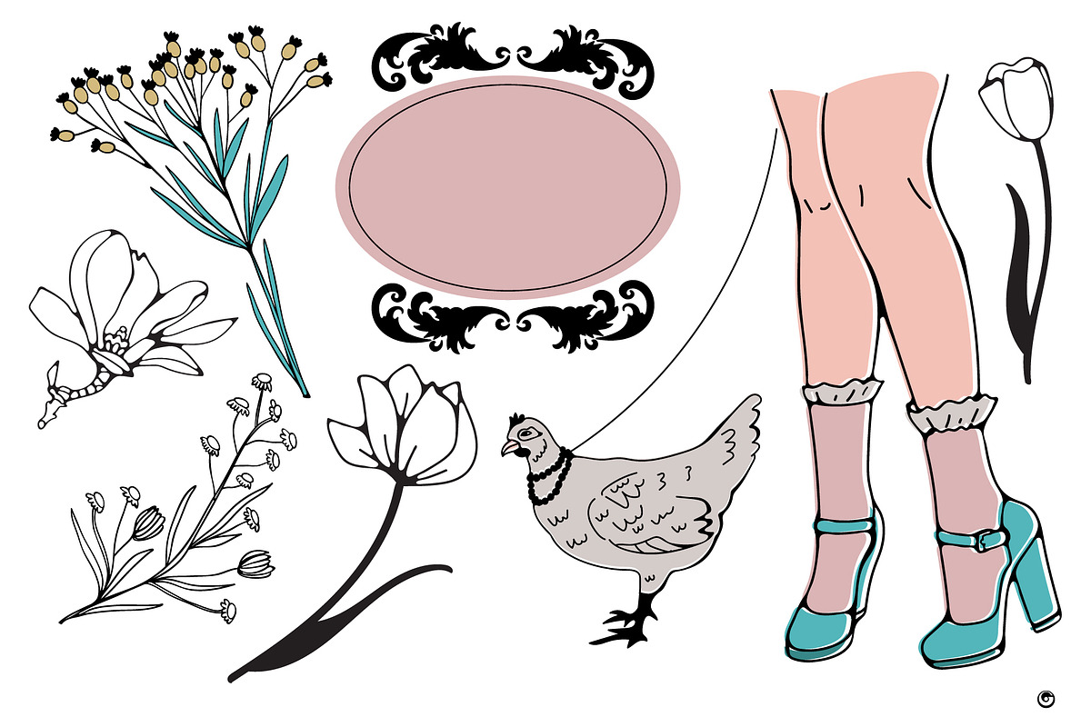 Glamorous Easter, a Person Illustration by Olillia (Photo 2 of 4)
