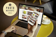 5 iPhone photo mockups, an iPhone Mockup by show it better (Thumbnail 1 of 5)