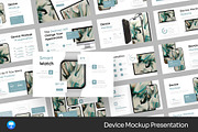 Device Mockup Keynote Templates, a Presentation Template by Fit-tee (Thumbnail 1 of 2)