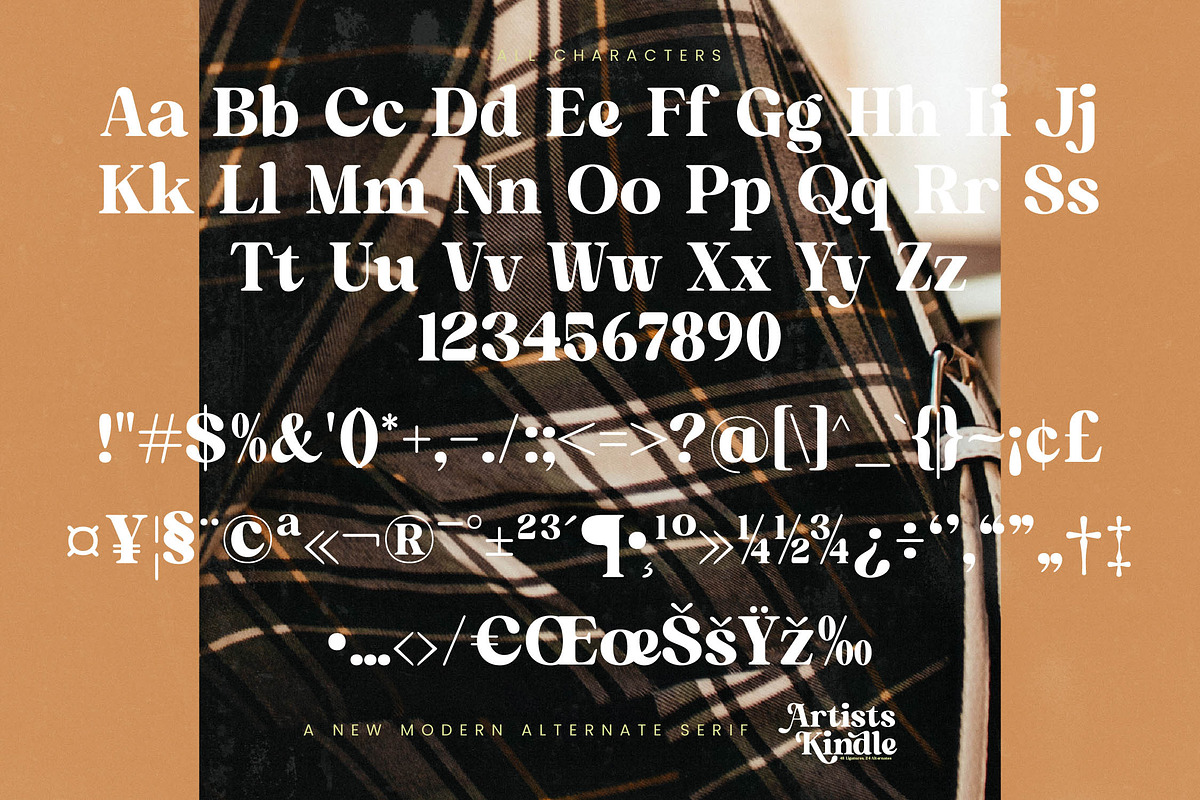 Artists Kindle Modern Serif Font, a Serif Font by timelesstype.co (Photo 18 of 20)