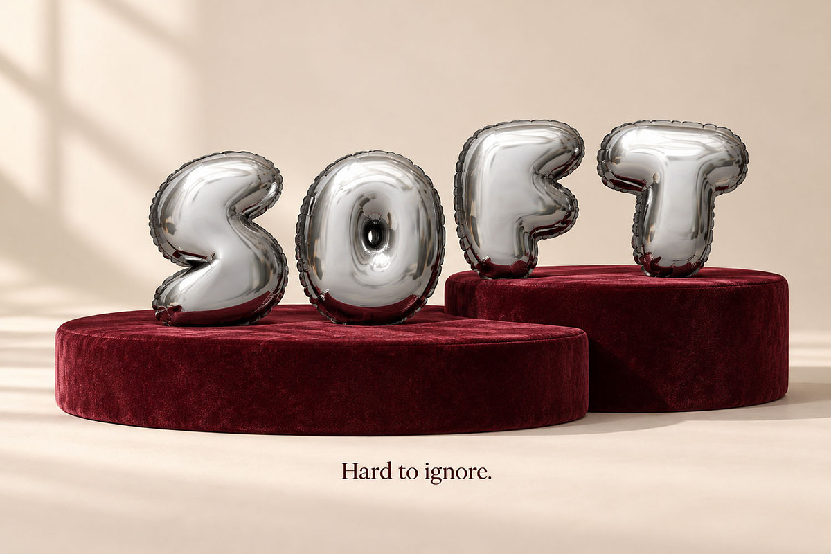 Chrome Balloon Font, a Sans Serif Font by Handmadefont (Photo 13 of 15)