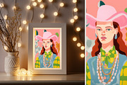 8 Happy Muti-color wall art print 2, a Decorative Illustration by ARTOZEN DIGITAL (Thumbnail 4 of 16)