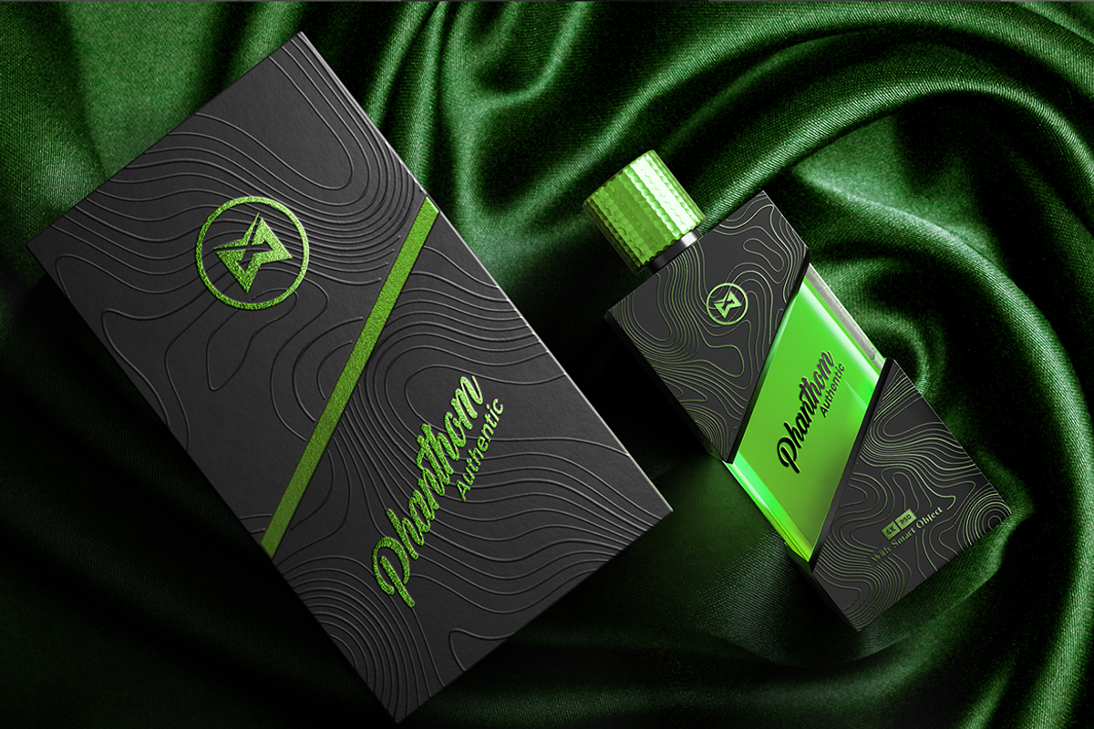 Luxury Perfume Packaging Mockup, a Packaging Mockup by Modaldesain (Photo 2 of 2)