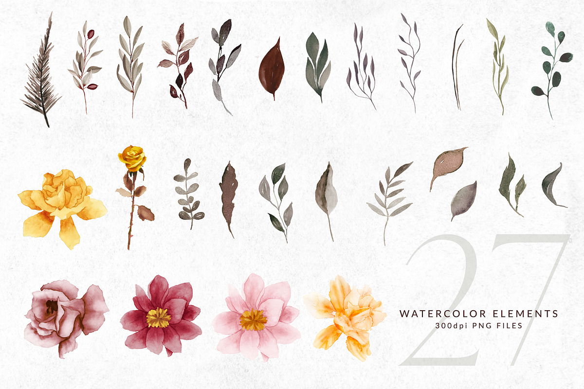 Fragrant Harvest - Fall Clipart, an Illustration by The Autumn Rabbit Ltd (Photo 4 of 11)