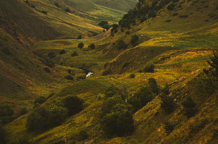 Mountain valley landscape autumn season nature wilderness travel beautiful dest, a Nature Photo by e v e r s t