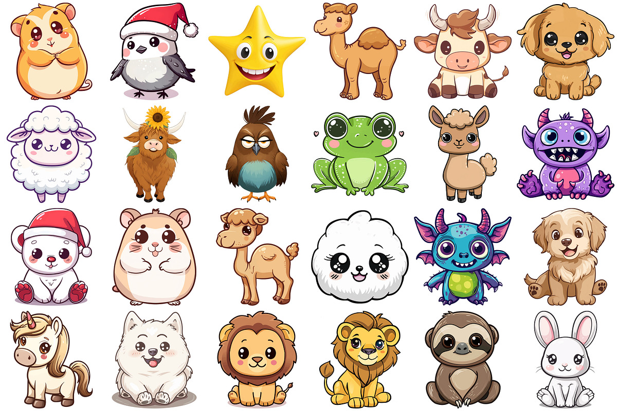 Cute Animals Png, an Animal Illustration by Forhadx5 (Photo 4 of 13)