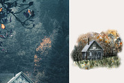 Watercolor Slow Living Collection, an Illustration by ViolettaKh (Thumbnail 3 of 15)