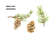 30 PNG images. Winter forest animals, an Animal Illustration by Art by Lady Natali (Thumbnail 5 of 8)