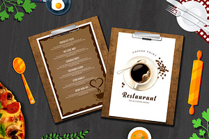 Coffee Restaurant Menu Template