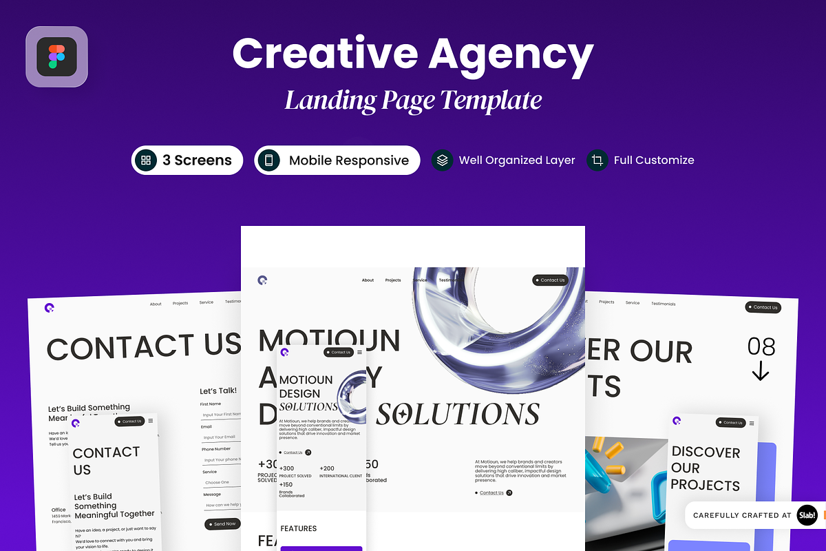 Creative Agency Landing Page