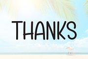 Sunday Beach | Script Font, a Script Font by Scratchones (Thumbnail 8 of 8)