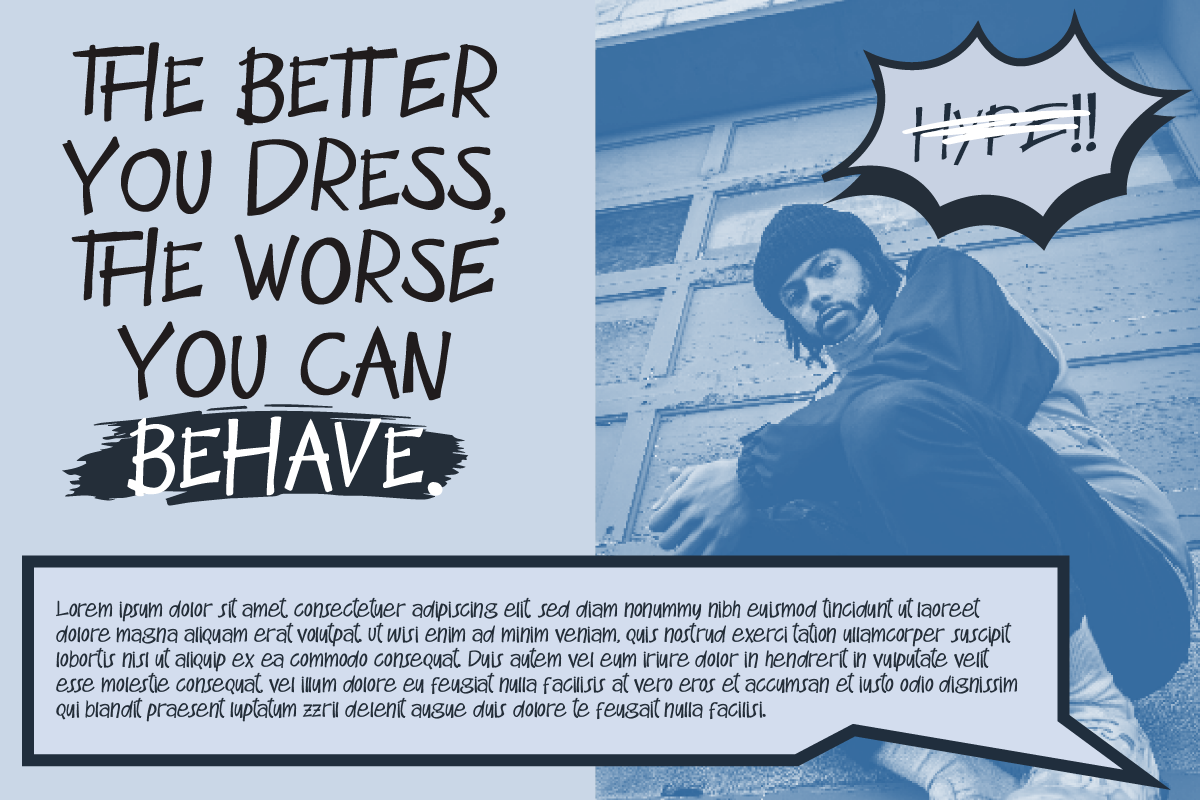 Comicks Scribbles Handwritten Font, a Handwritten Font by Ronny Studio (Photo 6 of 9)