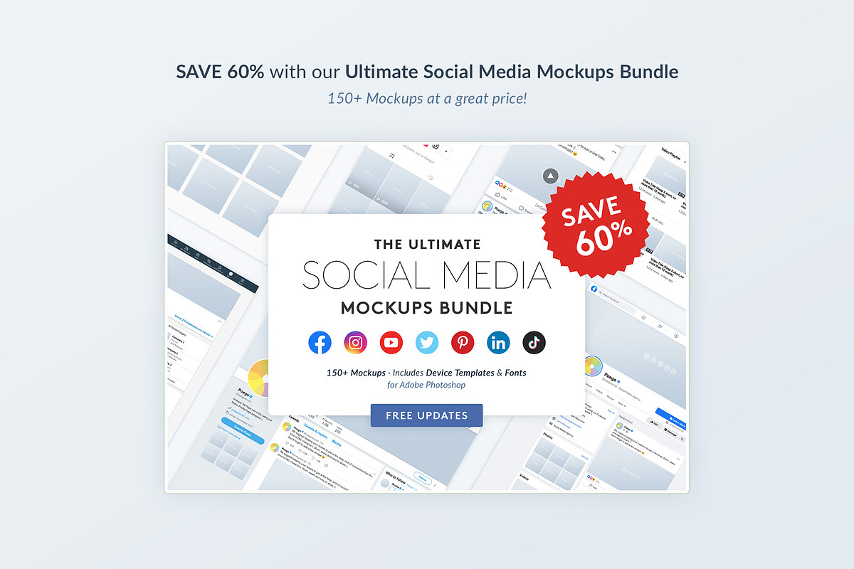 Pinterest Social Media Mockups Pack, a Social Media Template by Poego Social (Photo 7 of 7)