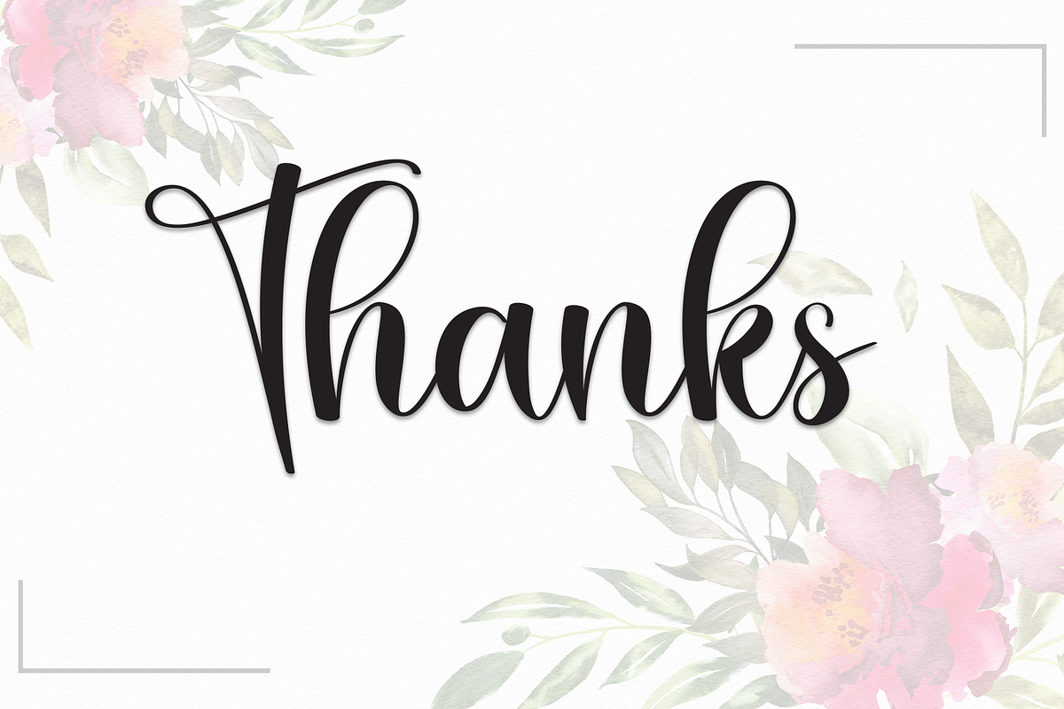 Monogram | Script Font, a Handwritten Font by Scratchones (Photo 8 of 8)