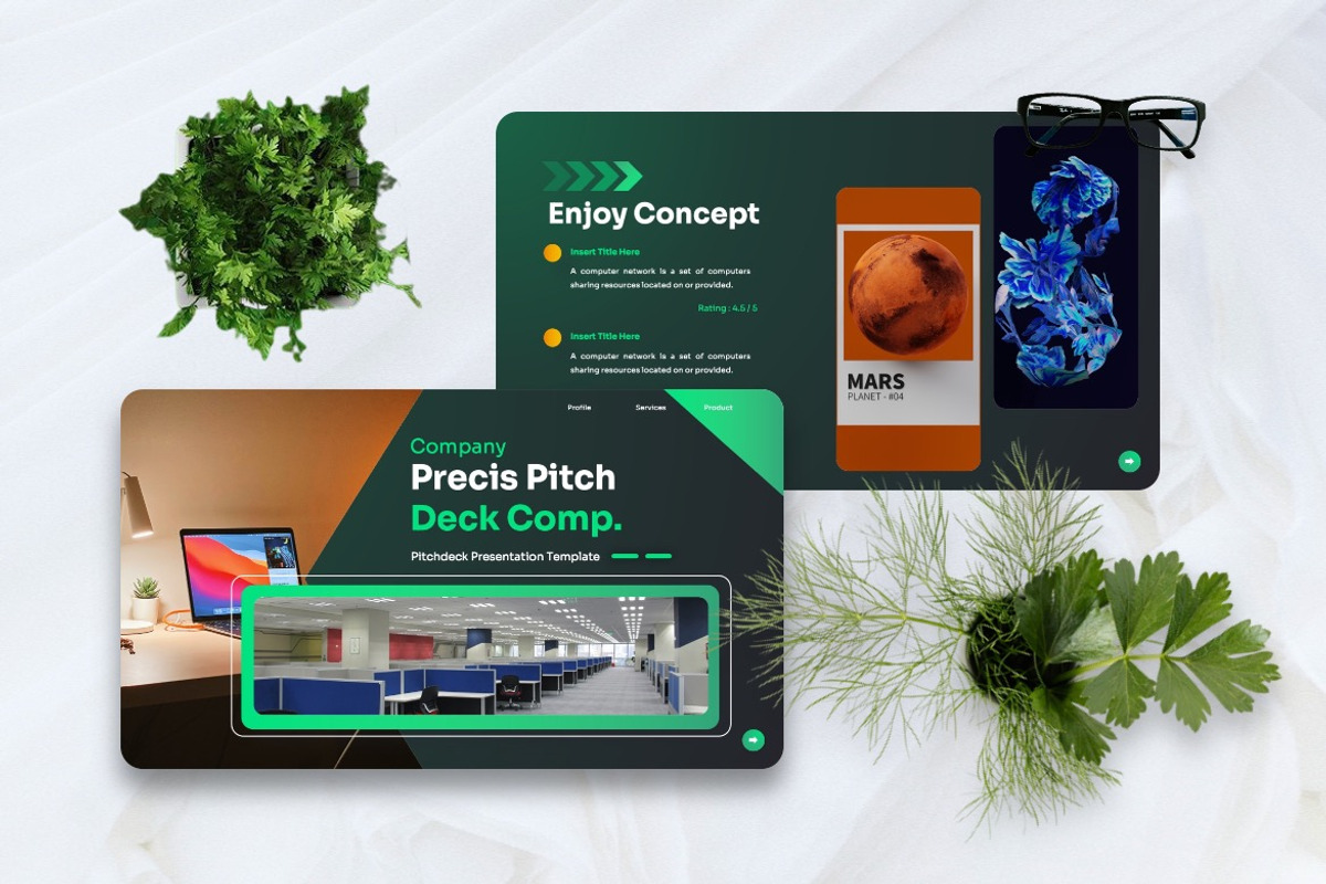 Precis - Pitch Deck Keynote, a Presentation Template by Dhabee (Photo 5 of 8)