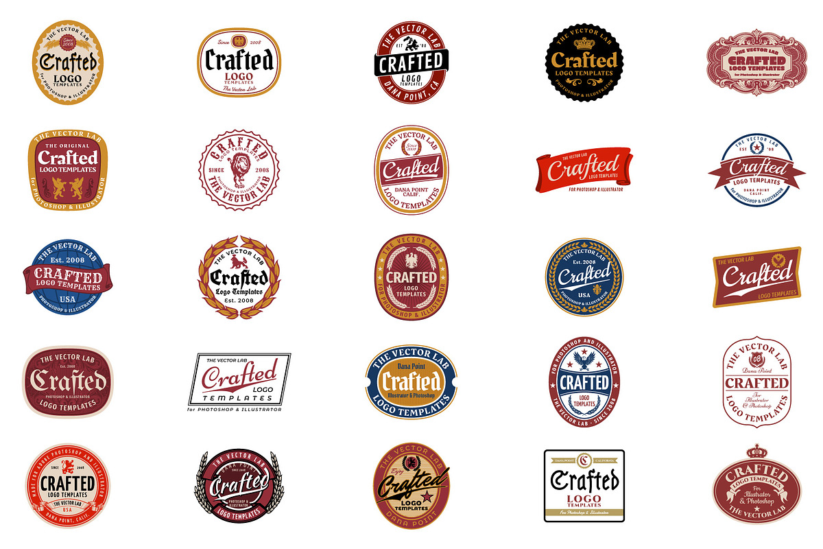 Logo Design Master Collection, a Branding & Logo Template by TheVectorLab (Photo 9 of 12)