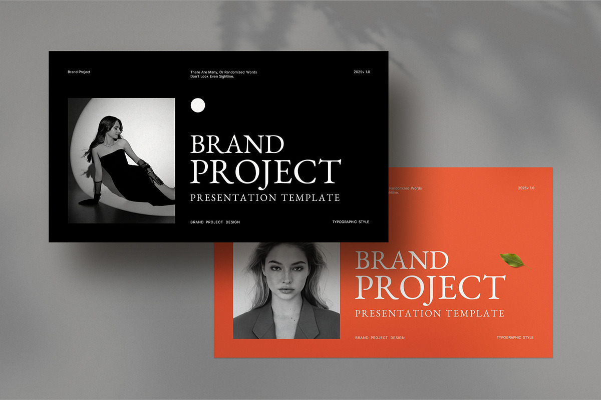 Brand Project Presentation Template preview 4