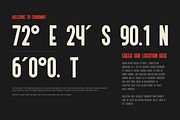 Andreash - Modern Condensed Typeface, a Sans Serif Font by Krakenbox Studio (Thumbnail 4 of 8)