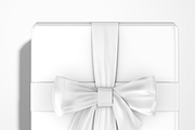 Gift Box Mockup with Ribbon, a Packaging Mockup by Mockupdaddy (Thumbnail 4 of 6)