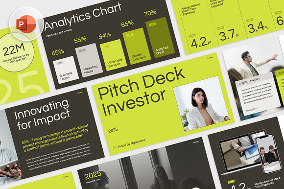 Pitch Deck Powerpoint preview 8