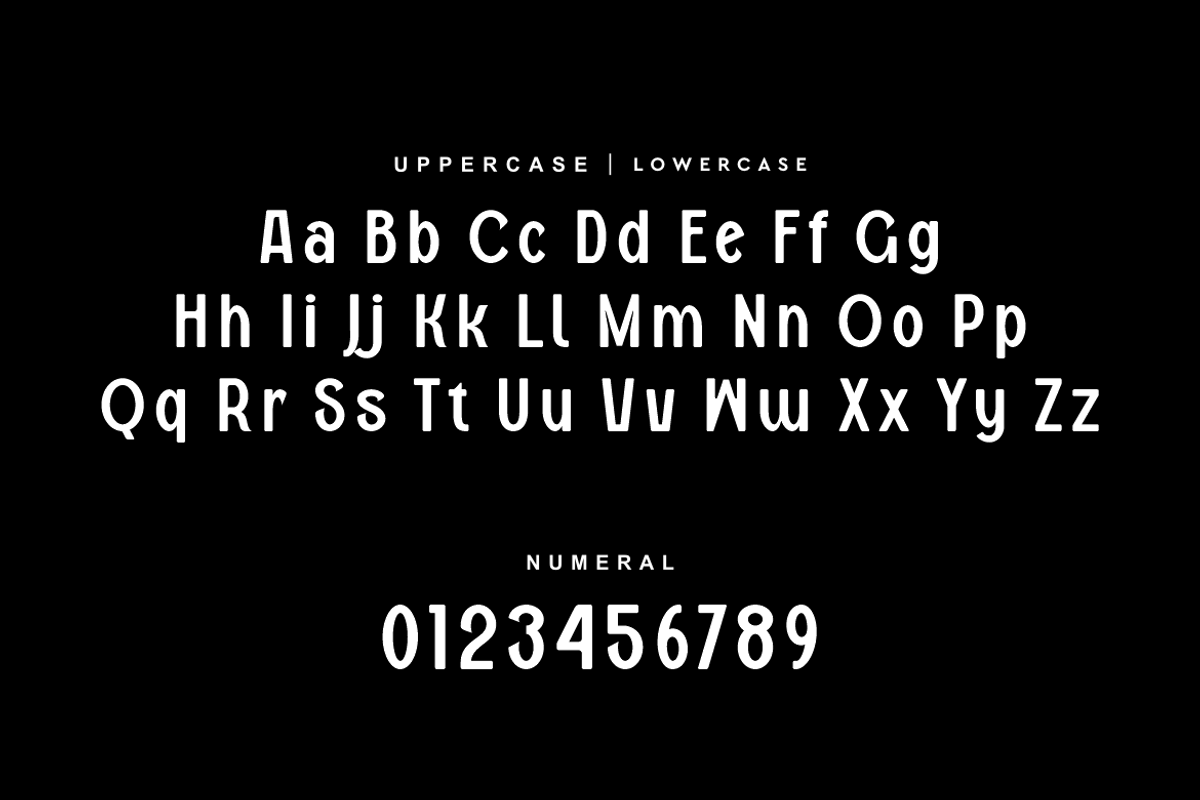 Mono Gaftety - Brand Identity Font, a Sans Serif Font by QR Design Studio (Photo 9 of 15)