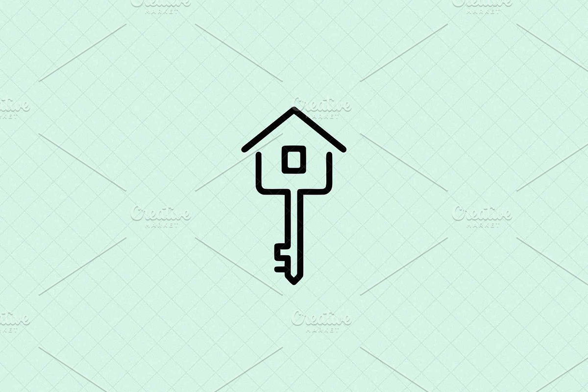 House Key Icon, an Object Illustration by Vectorium Studio (Photo 1 of 4)