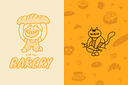 Animal Cafe. Mascots & Food Doodles, a Food Illustration by venimo (Thumbnail 3 of 12)