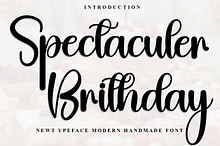 Spectaculer Brithday