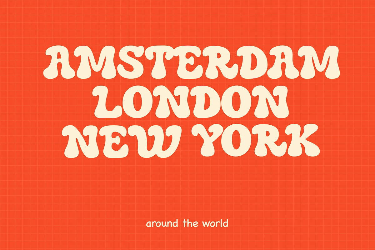 Weird Genius Fontvv- Groovy Font, a Handwritten Font by ariodsgn (Photo 8 of 9)