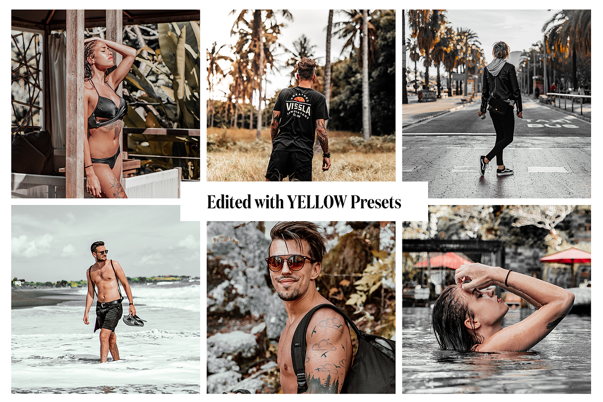Balifornia Presets - Yellow, an Action Add-On by Pierre Borodin (Photo 3 of 6)
