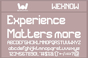 Enter Action font, a Font by weknow (Thumbnail 4 of 8)