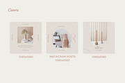 Beige Minimalist Canva Template, a Social Media Template by Moodwave Studio (Thumbnail 5 of 10)