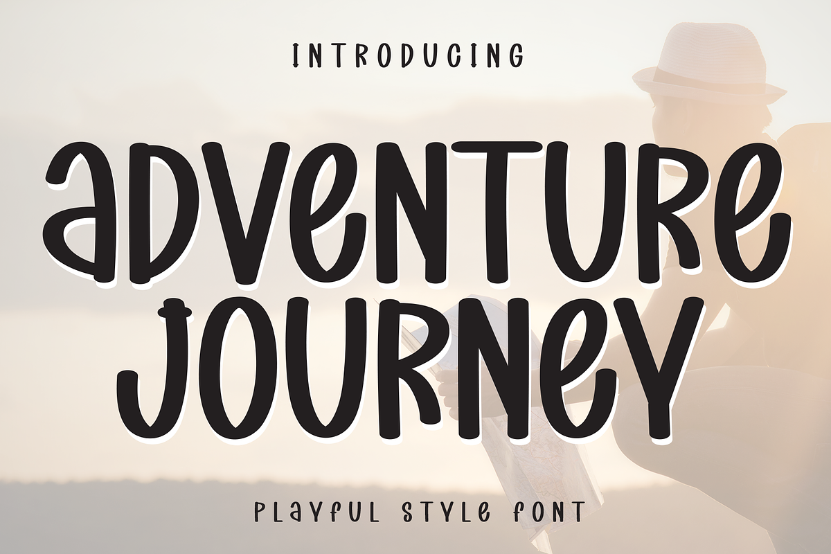Adventure Journey | Script Font, a Script Font by Scratchones (Photo 1 of 8)