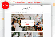Blog and Shop WordPress Theme, a WordPress Template by AZ-Theme (Thumbnail 1 of 8)