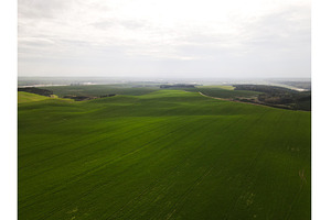 Aerial view of rolling green, a Nature Photo by volodymyrshtun13795