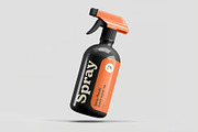Spray Bottle Mock-up, a Product Mockup by zippypixelstudio (Thumbnail 5 of 12)