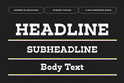 Slabrise, a Slab Serif Font by graphicook (Thumbnail 7 of 10)