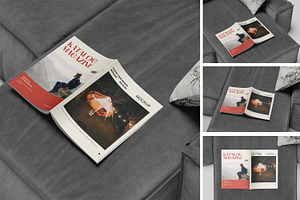KATALOG MAGAZINE, a Brochure Template by kebunmockup