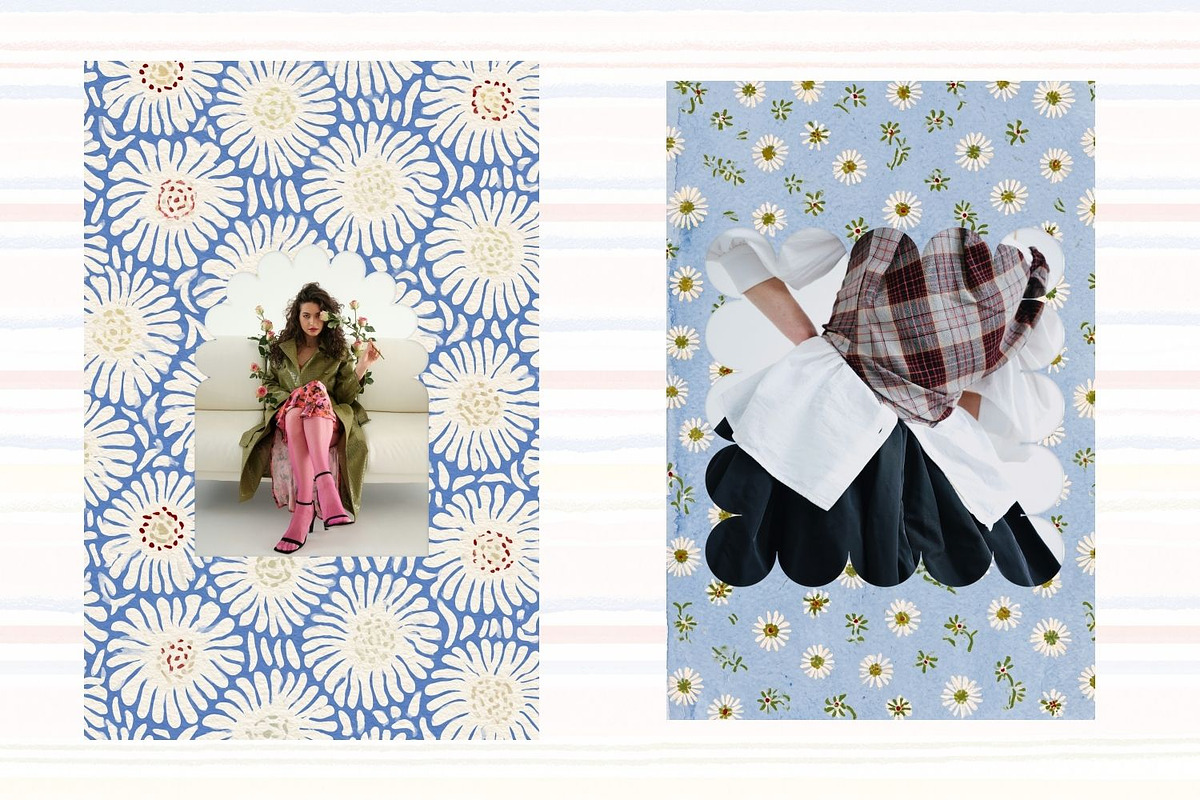 Meadow Frames & Backgrounds, an Object Graphic by Natali Batu (Photo 11 of 12)