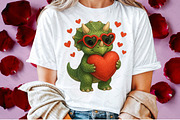 Valentine's Day T-Rex Png, Dino Love, a Graphic by Libby Wishes (Thumbnail 2 of 8)