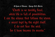 Grudge – Gothic Blackletter Typeface, a Blackletter Font by Almarkhatype (Thumbnail 6 of 15)