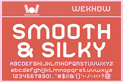 Microphone Check font, a Sans Serif Font by weknow (Thumbnail 5 of 8)